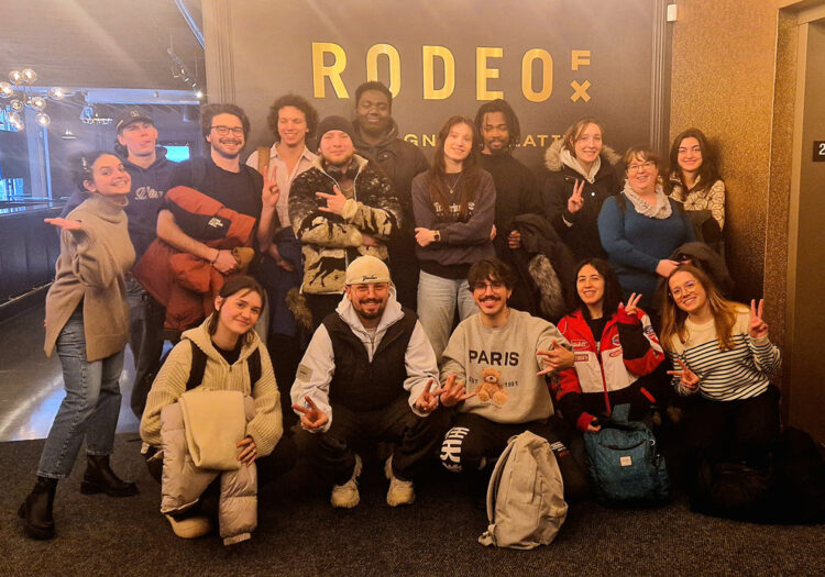 L'ESMA Montréal visite le studio Rodeo FX !